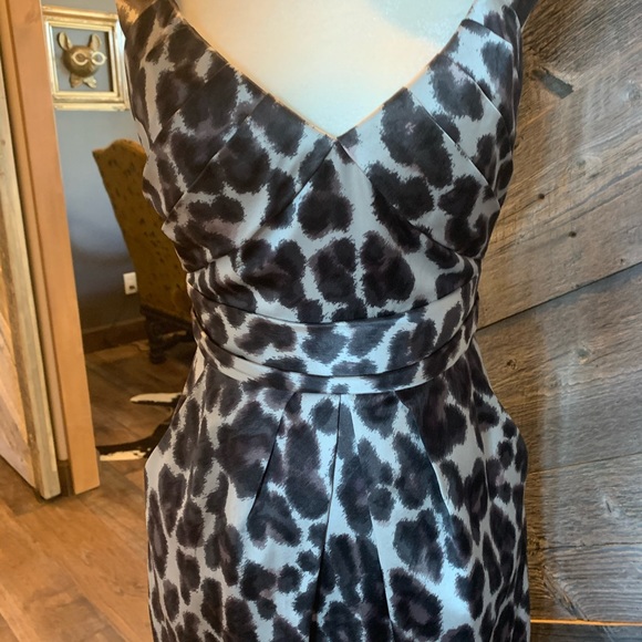 Kay Unger New York Dress Animal Print Cocktail - Picture 2 of 12
